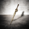 Antique Gold Foam Replica Cosplay Sword