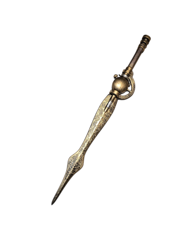 Antique Gold Foam Replica Cosplay Sword