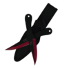 Red Throwing Knife Set (2pc)