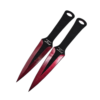 Red Throwing Knife Set (2pc)