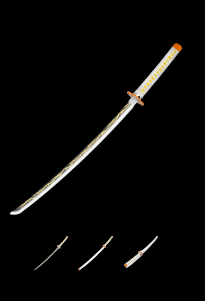 38.5" Led Zenitsu Sword