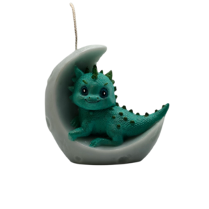 Baby Moon Dragon Soywax Pillar Candle
