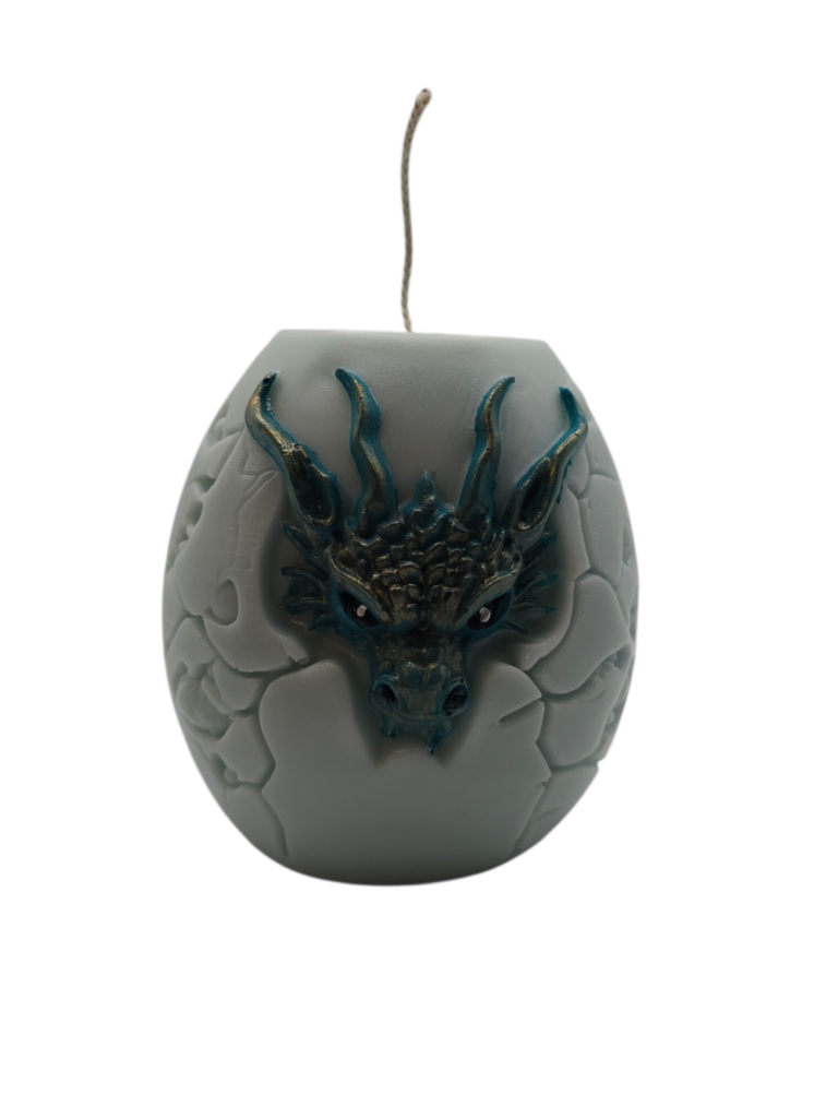 Dragon Egg Soywax Pillar Candle