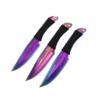 Rainbow Skyhawk Throwing Knives (3Set)