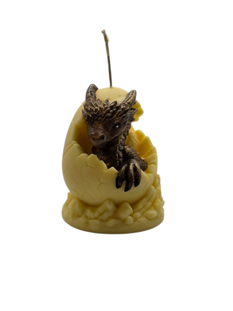 Dragon Breaking Egg Pillar Soywax Blend Candle