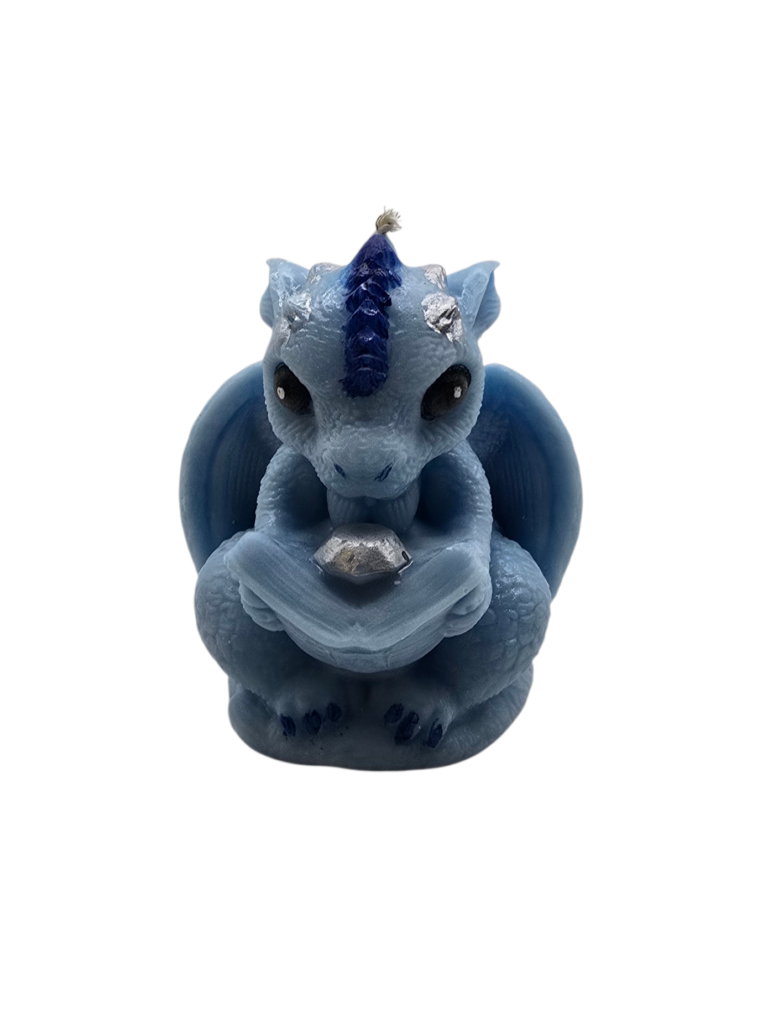 Reading Dragon Soywax Pillar Candle