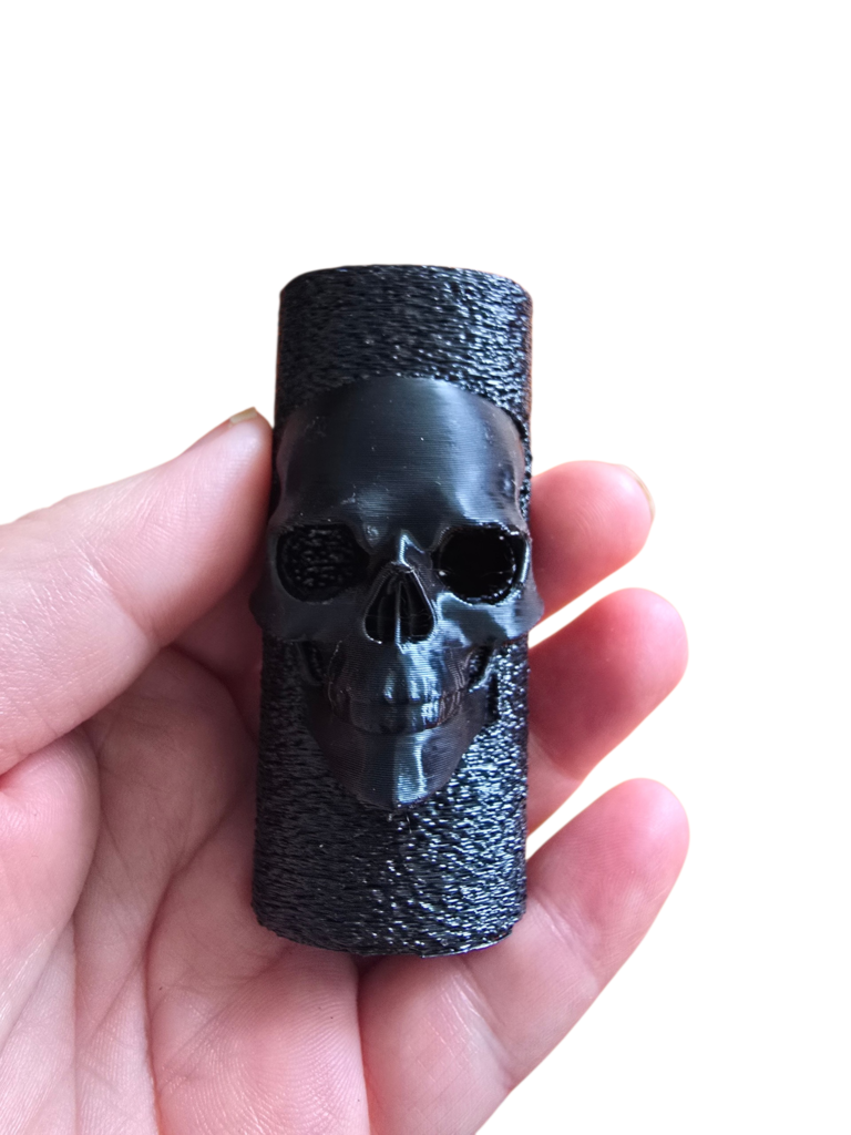 Skull Clipper Lighter Case