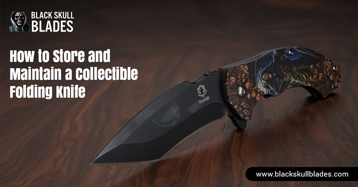 How to Store and Maintain a Collectible Folding Knife