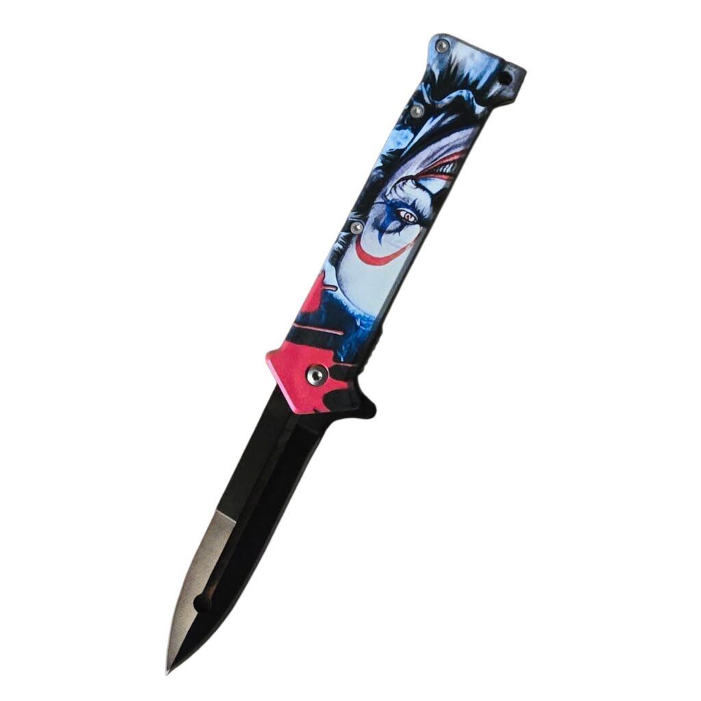 Mad Joke Dude Folding Pocket Knife