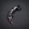 Crimson Skull Karambit Folding Pocket Knife